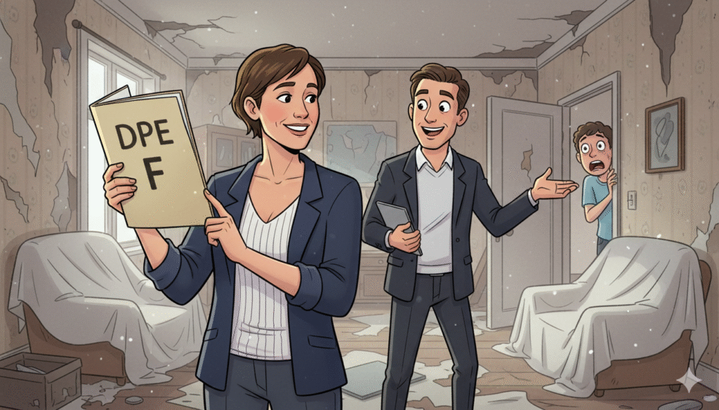 Ces défauts qui font fuir les acheteurs (DPE F/G, humidité, isolation) sont des opportunités pour les investisseurs.