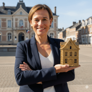 conseillère immobilier et maison bonne affaire