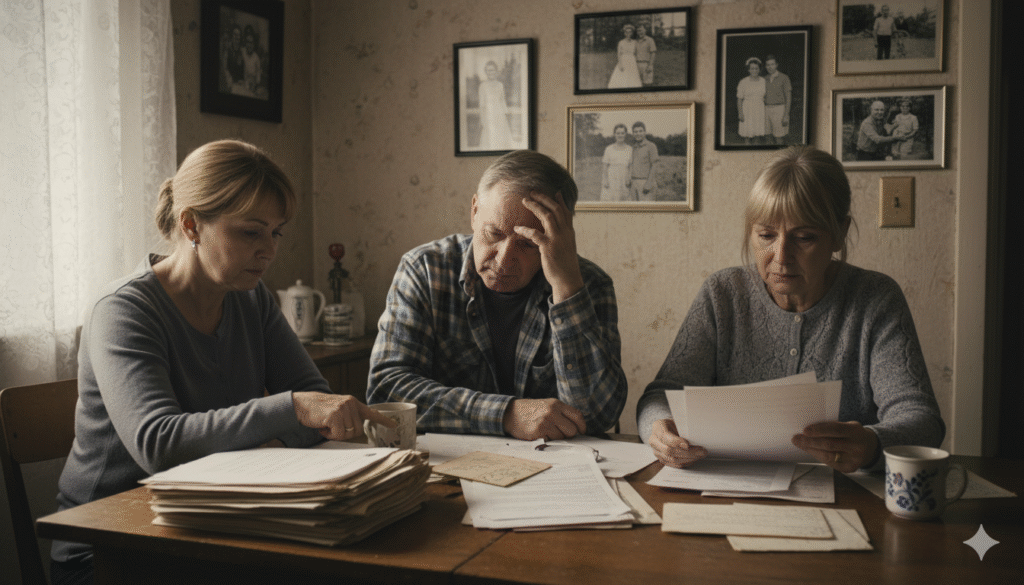 maison héritée indivision frères sœurs réflexion décision
